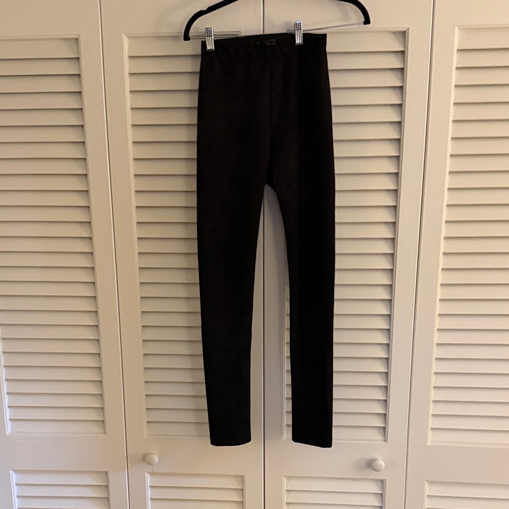 BCBGMaxAzria Mason Black High-Rise Slim Leggings